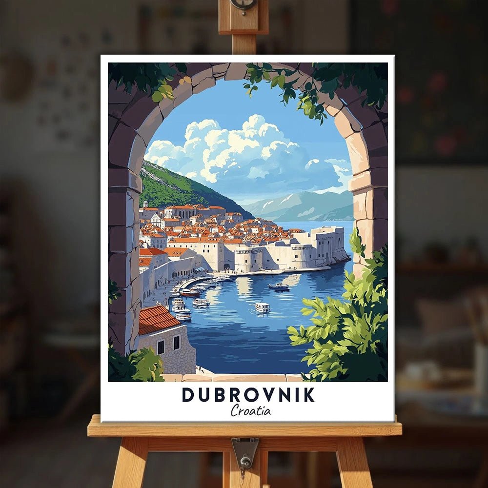 Dubrovnik - Póster de viaje