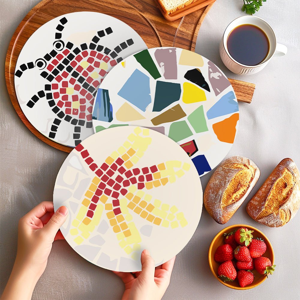 Mediterranean Mosaic (6 Pieces) paint by numbers kit