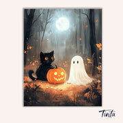 Pumpkin Patch Pals paint by numbers kit