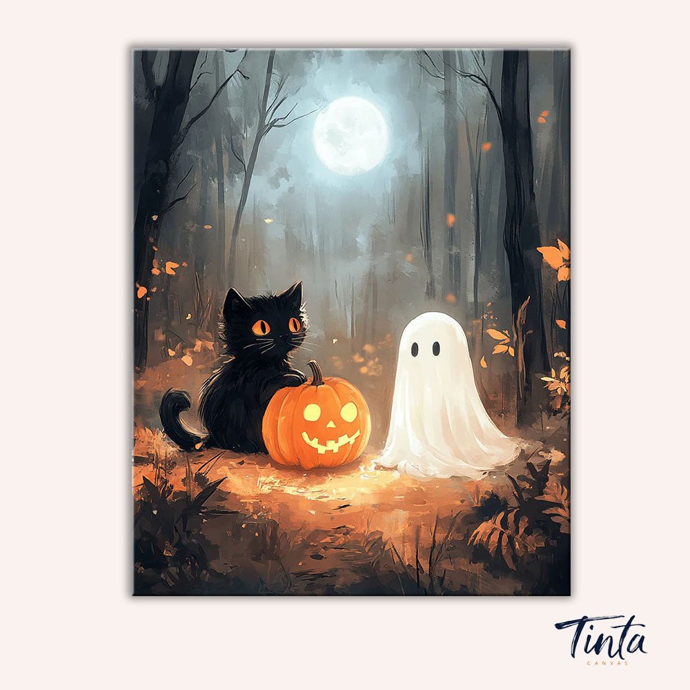 Pumpkin Patch Pals paint by numbers kit