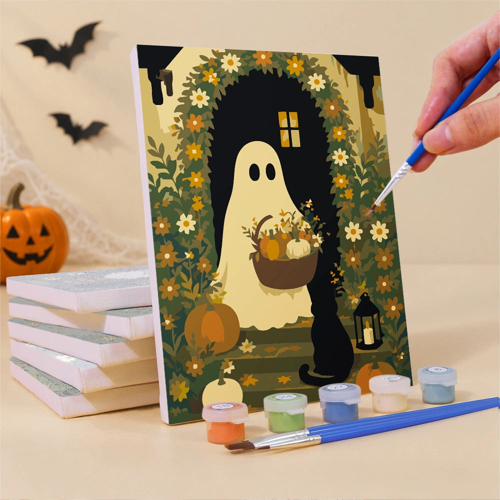 Ghostly Garden - Mini Paint by Numbers (6 Pieces)