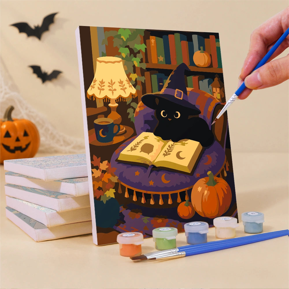 Cozy Witching Hours - Mini Paint by Numbers (6 Pieces)