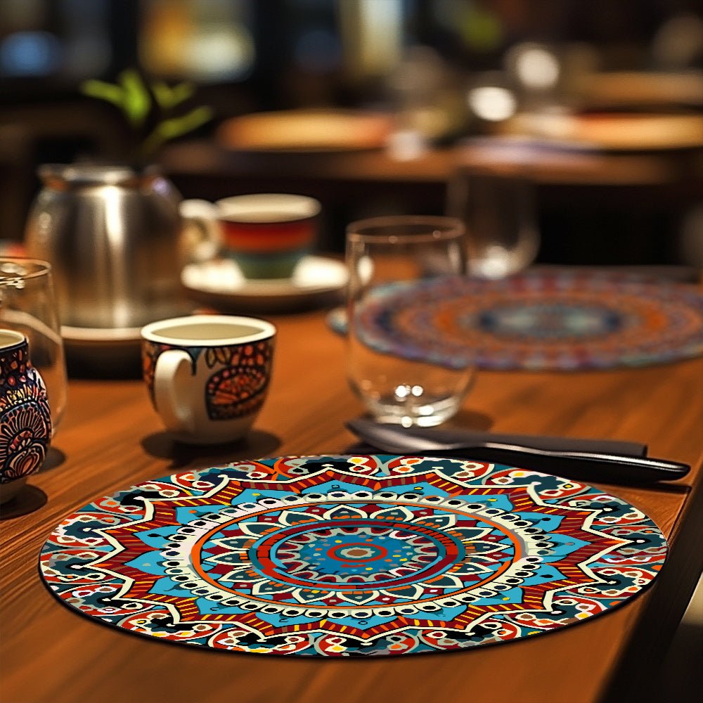 Radiant Mandala (6 Pieces) paint by numbers kit