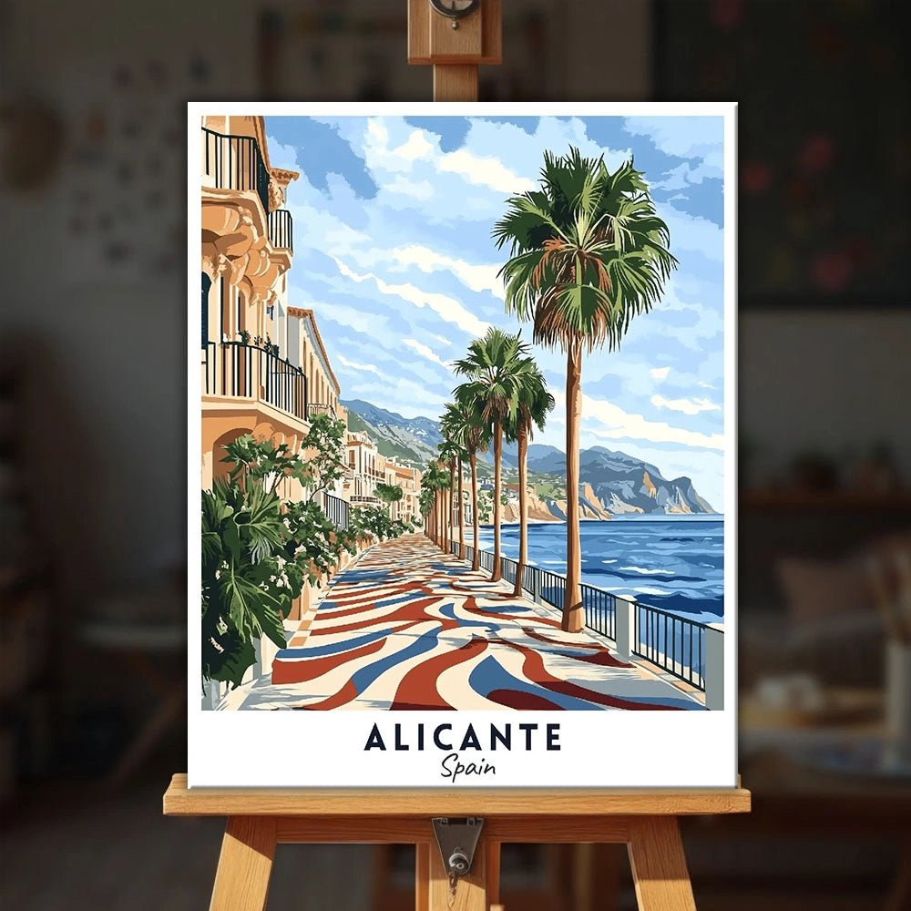 Alicante - Póster de viaje