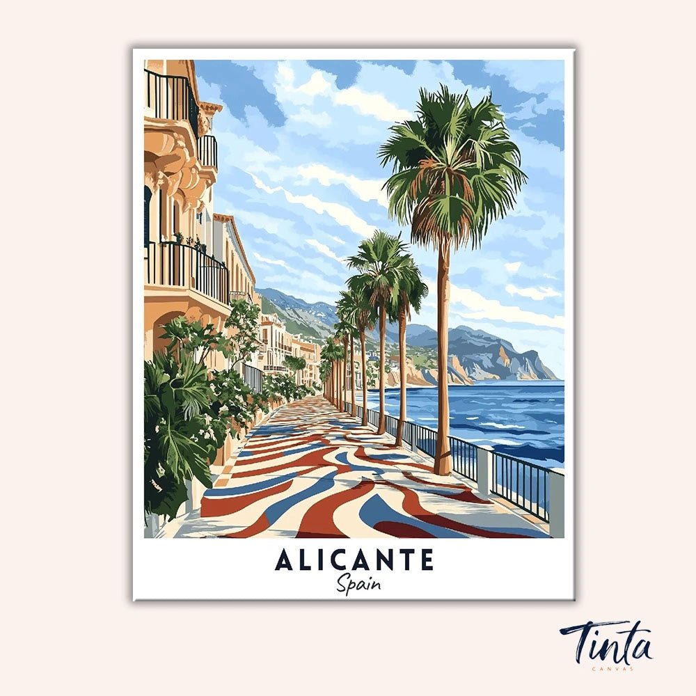 Alicante - Póster de viaje