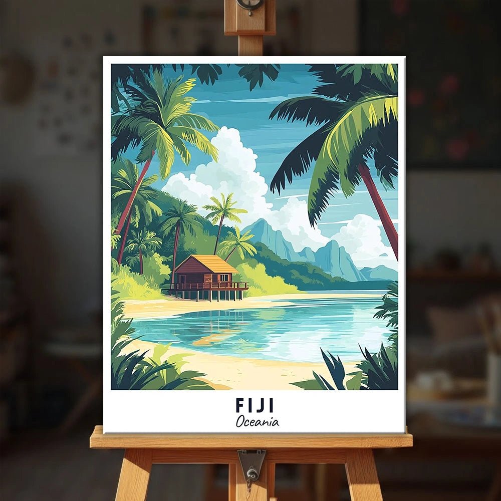 Fiyi - Póster de viaje
