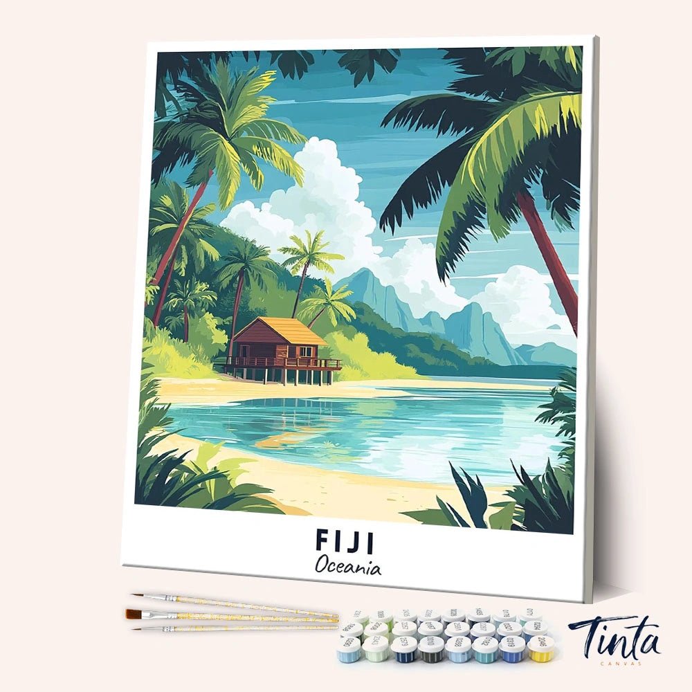 Fiyi - Póster de viaje