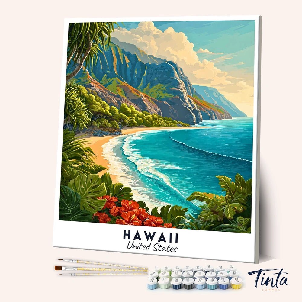 Hawái - Póster de viaje