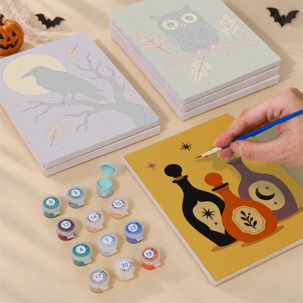 Midnight Magic - Mini Paint by Numbers (6 Pieces)