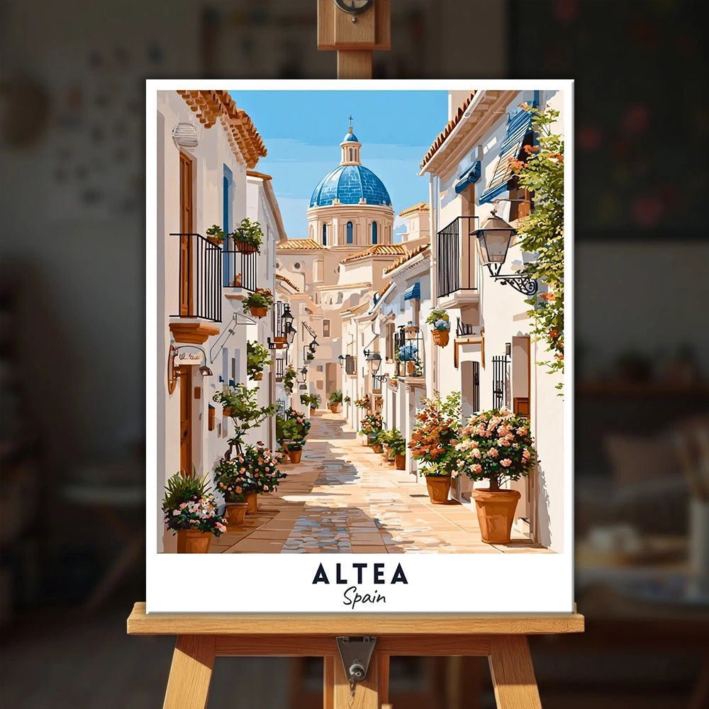 Altea - Póster de viaje