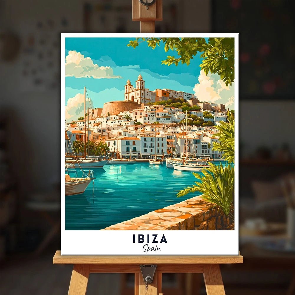 Ibiza - Póster de viaje
