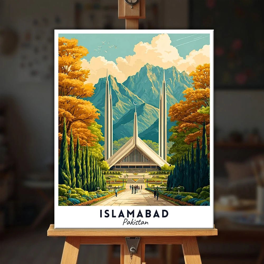 Islamabad - Póster de viaje