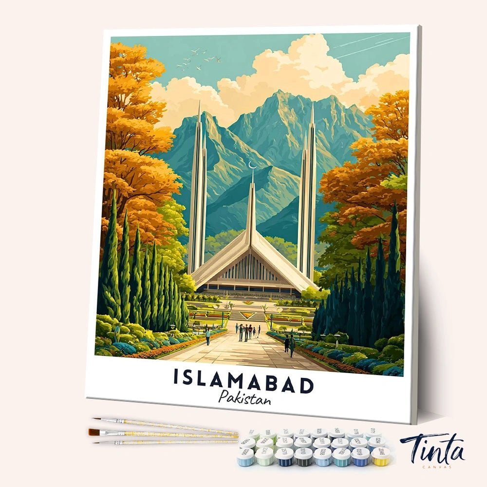 Islamabad - Póster de viaje