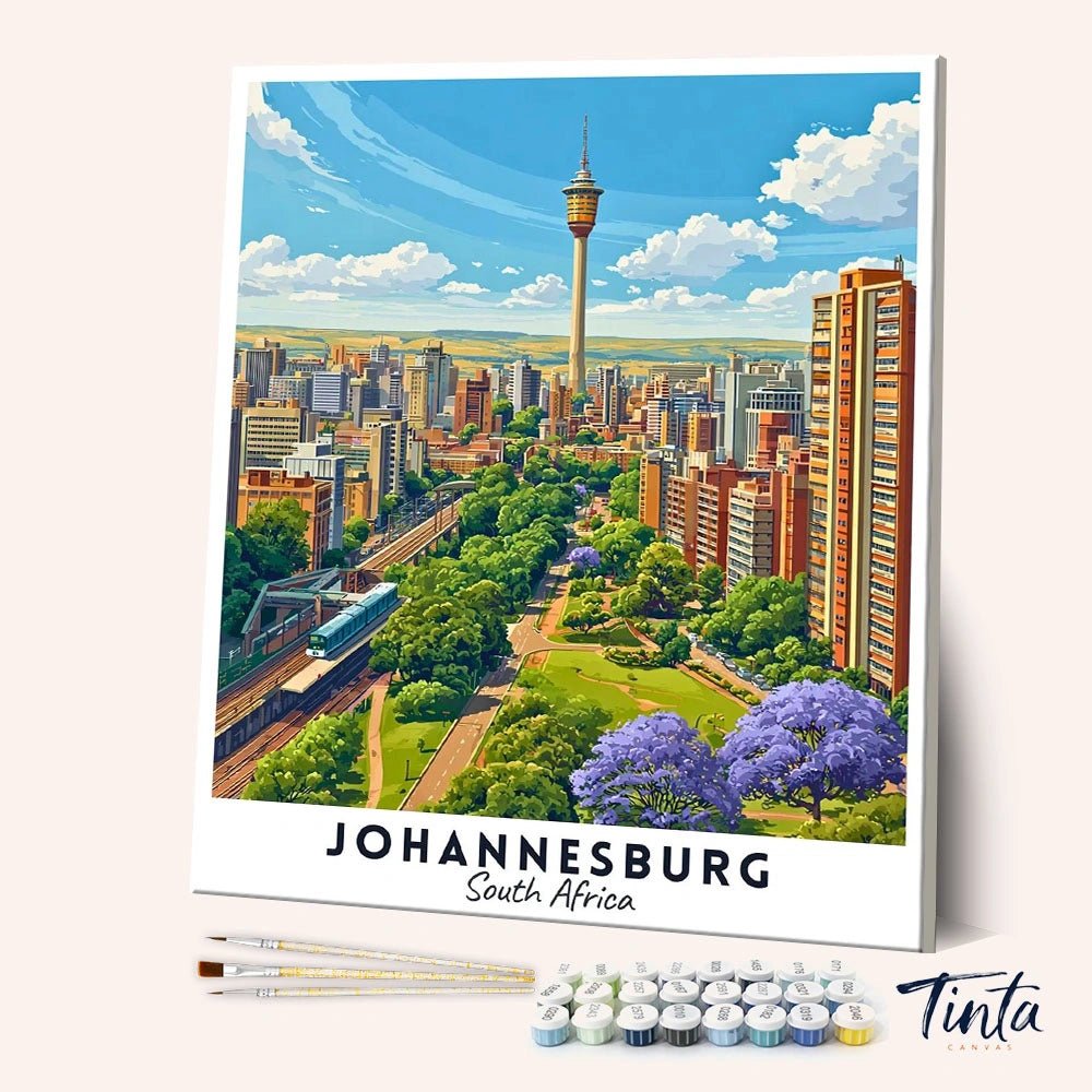 Johannesburgo - Póster de viaje