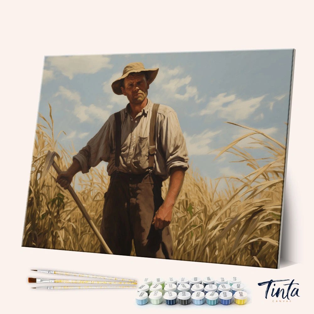 Farmer's Life paint by numbers kit