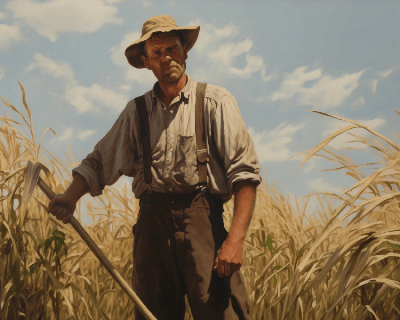 Farmer's Life paint by numbers kit