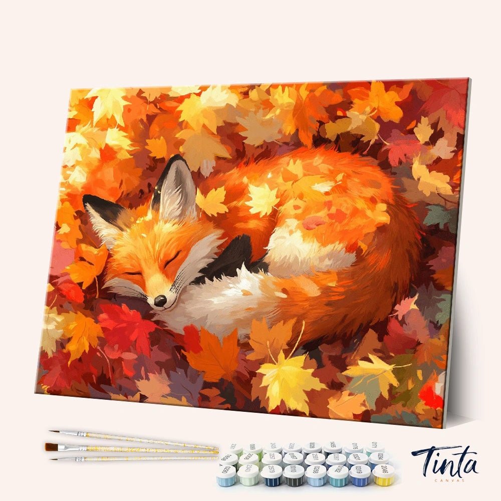 Fall Asleep paint by numbers kit