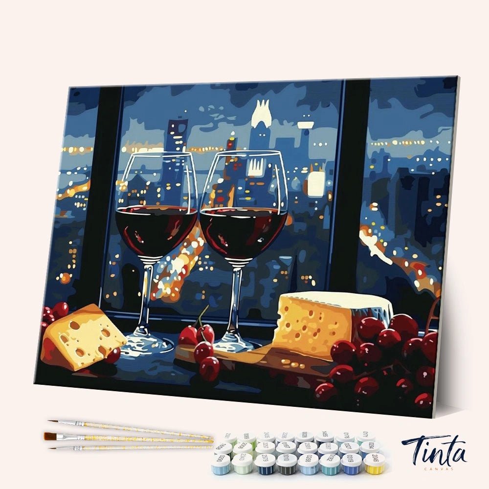 Evening for Two paint by numbers kit