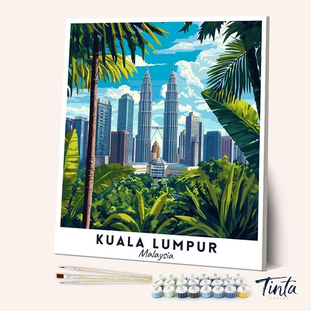 Kuala Lumpur - Póster de viaje