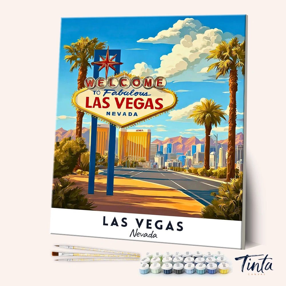 Las Vegas - Póster de viaje