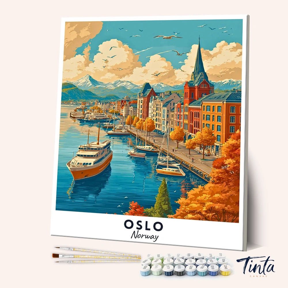 Oslo - Póster de viaje