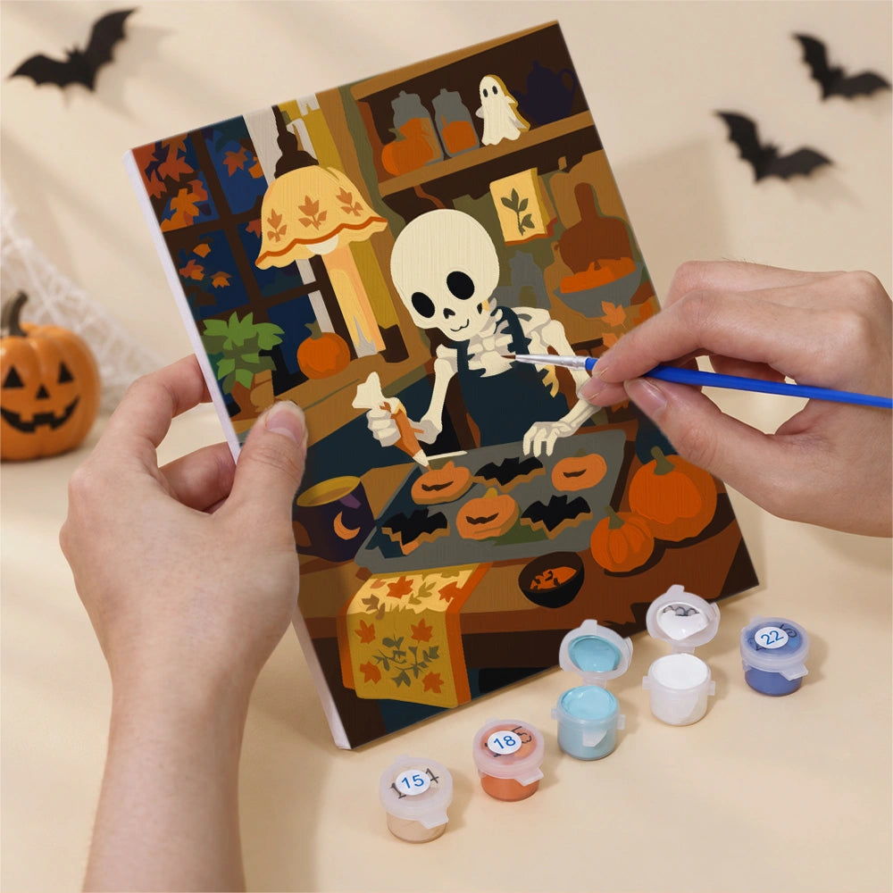 Cozy Witching Hours - Mini Paint by Numbers (6 Pieces)