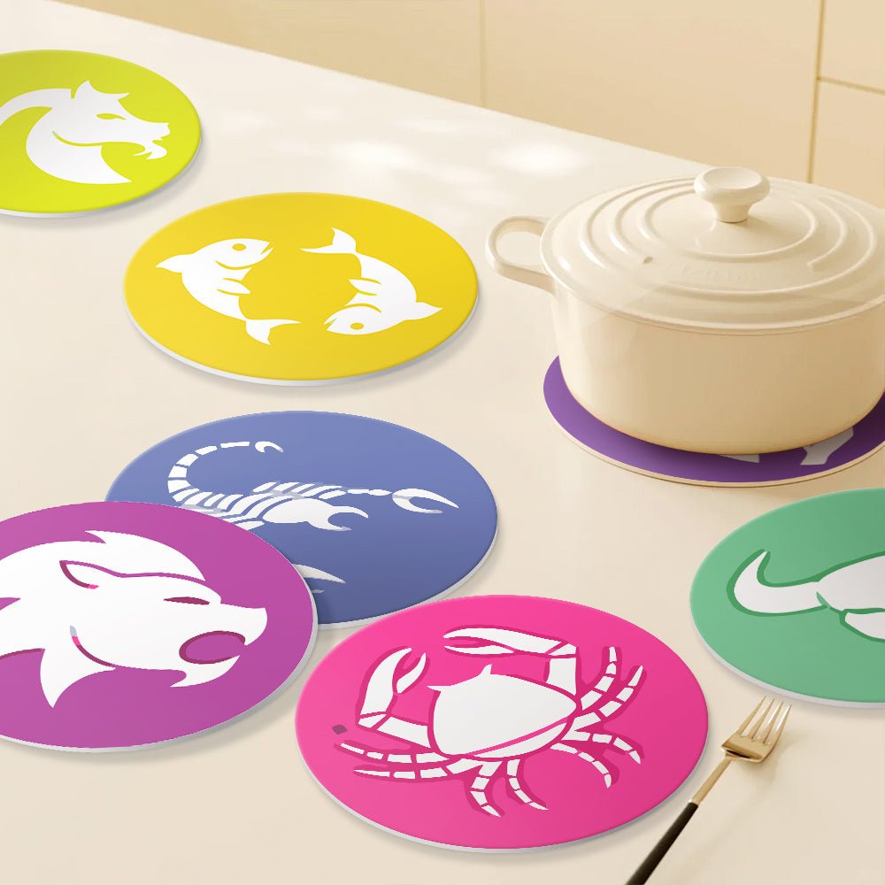 Vivid Zodiac (12 Pieces) paint by numbers kit