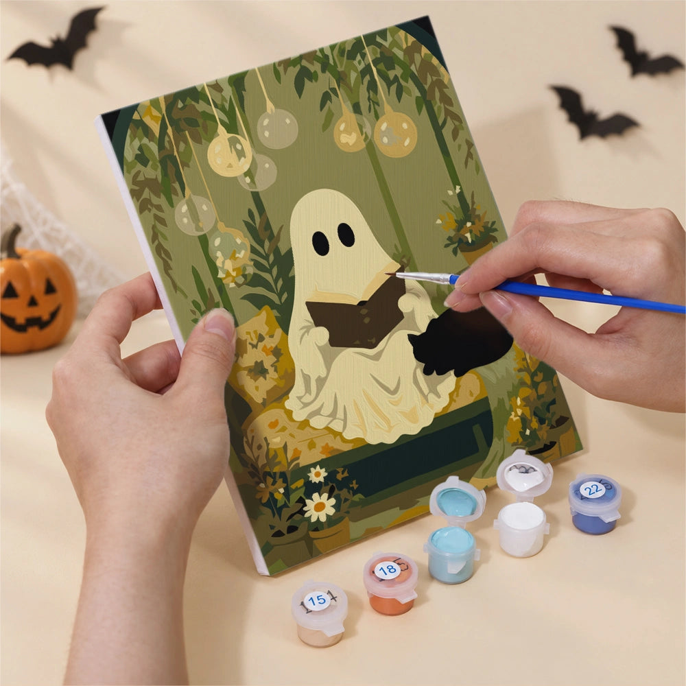 Ghostly Garden - Mini Paint by Numbers (6 Pieces)