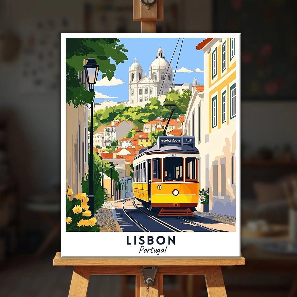 Lisboa - Póster de viaje