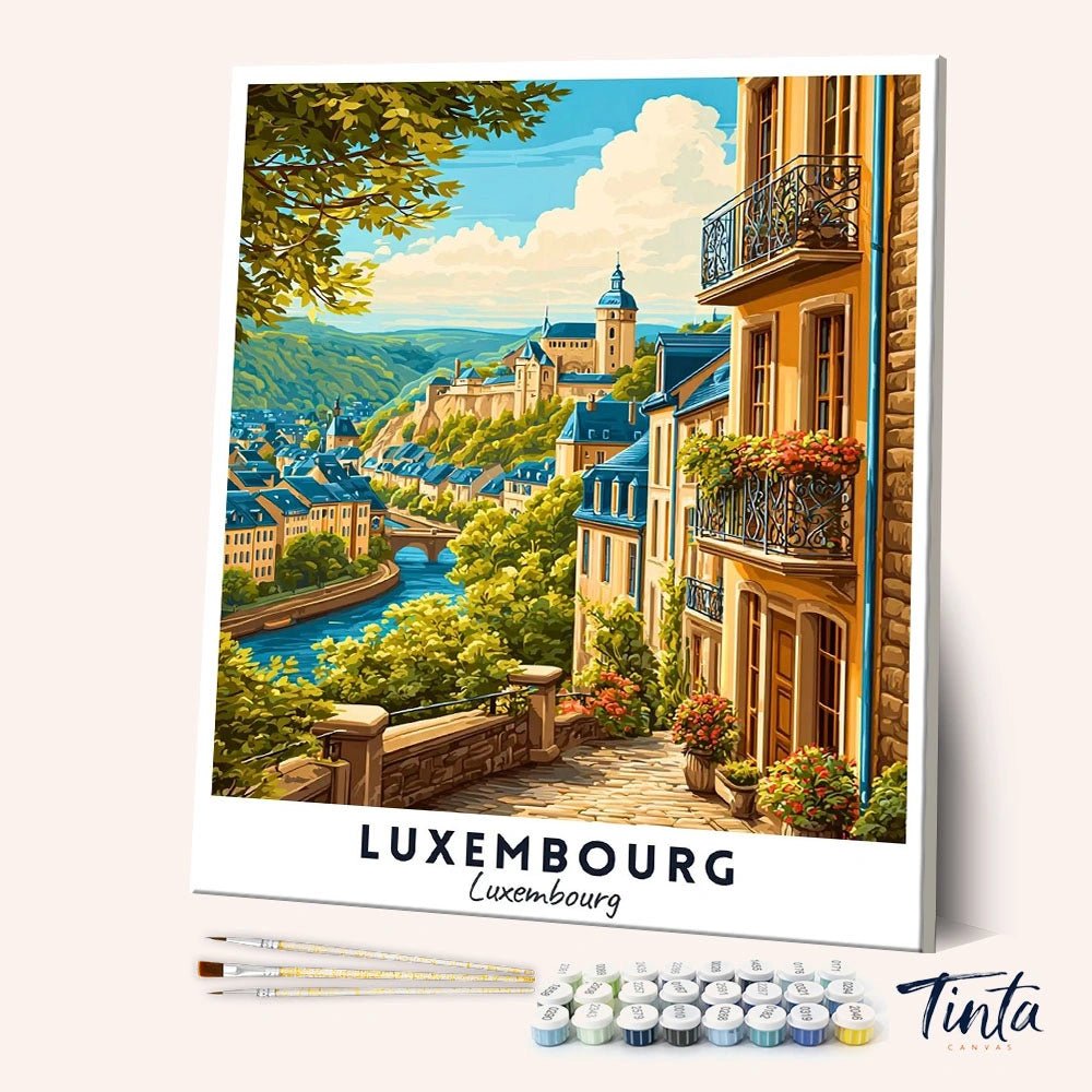 Luxemburgo - Póster de viaje