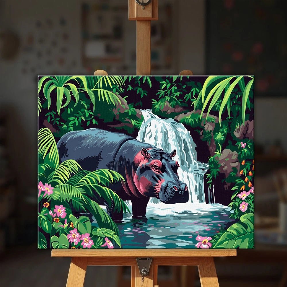 Hipopótamo de la jungla