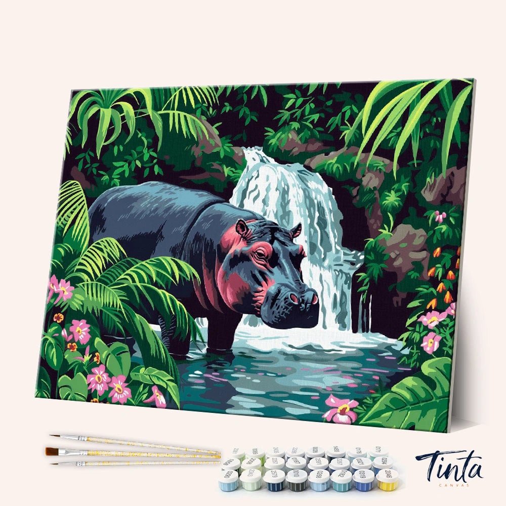 Hipopótamo de la jungla