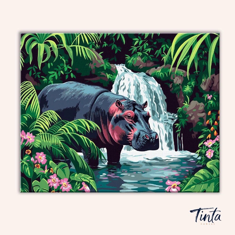 Hipopótamo de la jungla