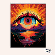 Inner Vision Glow paint by numbers kit