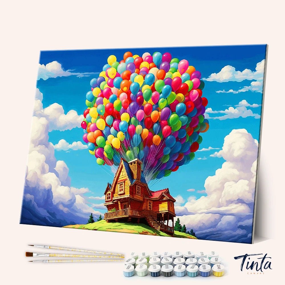 Casa de ensueño en el cielo