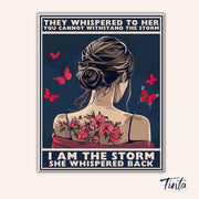 I Am the Storm paint by numbers kit