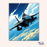 Skyward Velocity paint by numbers kit