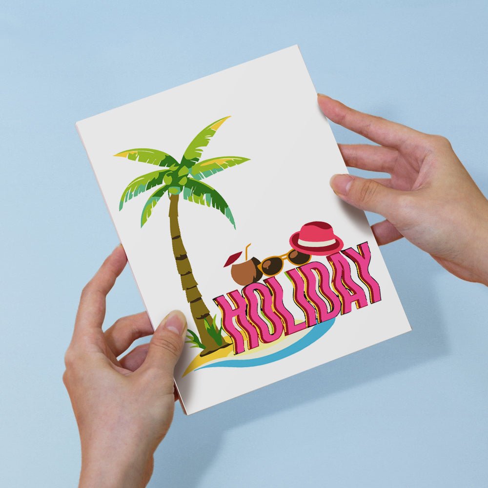 Endless Summer Escape - Mini Paint by Numbers Kit (6 Pieces) paint by numbers kit
