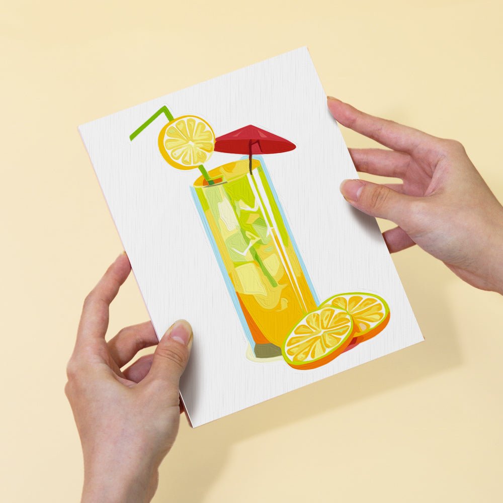 Fresh Juice - Mini Paint by Numbers Kit (6 Pieces) paint by numbers kit