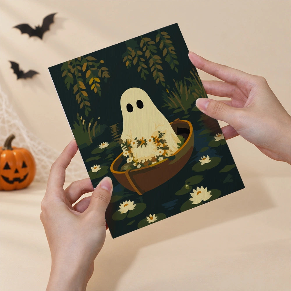 Ghostly Garden - Mini Paint by Numbers (6 Pieces)