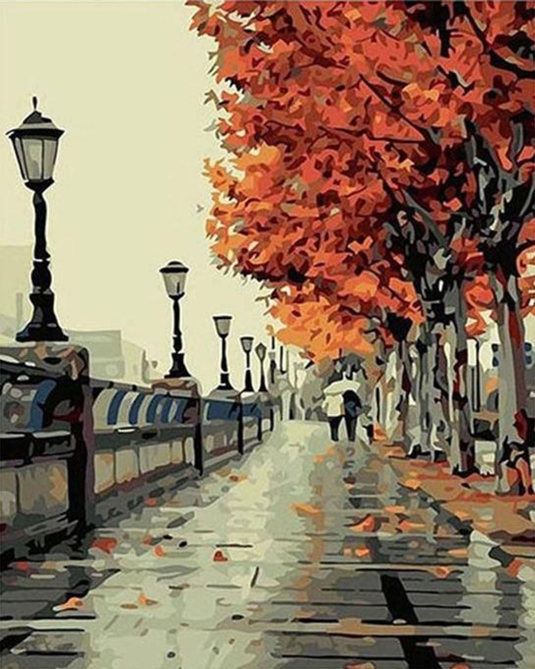 Autumn Walk in Paris