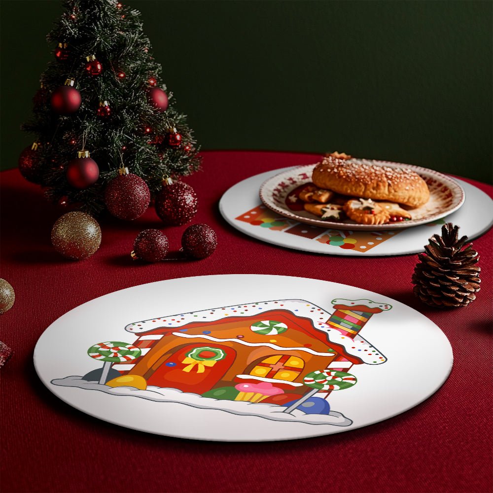 Gingerbread Wonderland (4 Pieces) paint by numbers kit