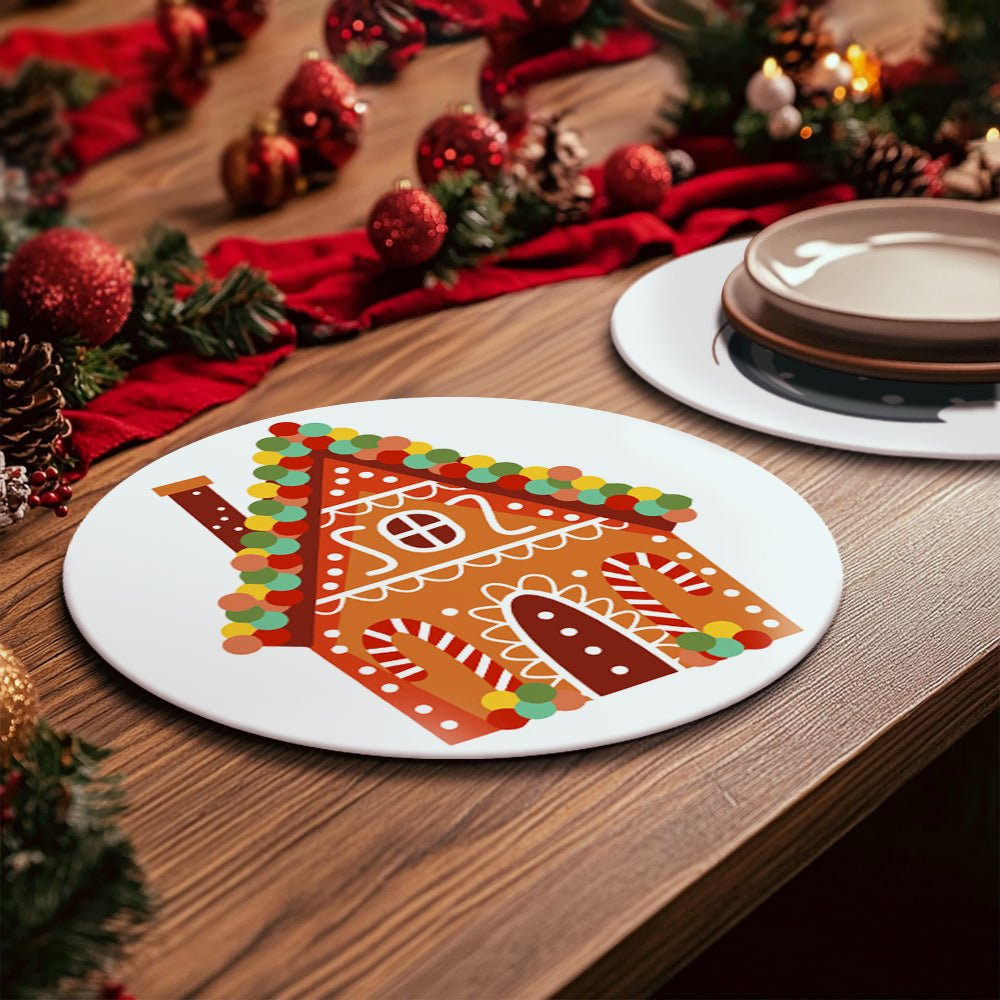 Gingerbread Wonderland (4 Pieces) paint by numbers kit