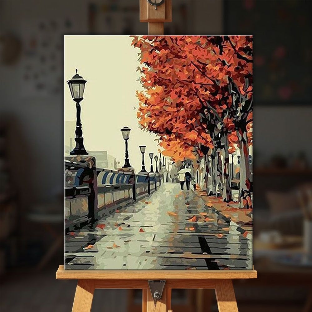 Autumn Walk in Paris