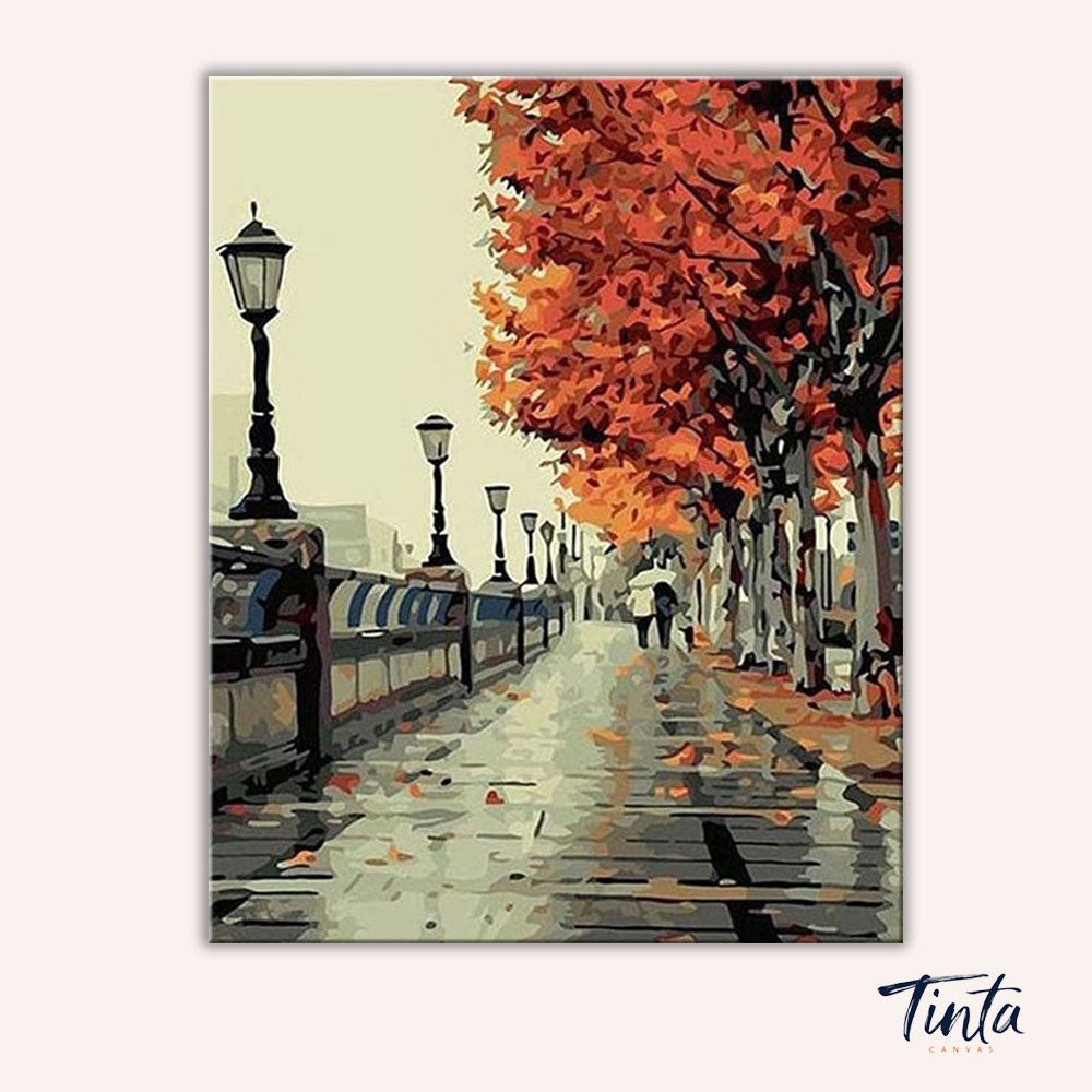 Autumn Walk in Paris