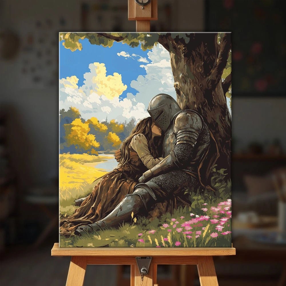 Quiet Armor paint by numbers kit