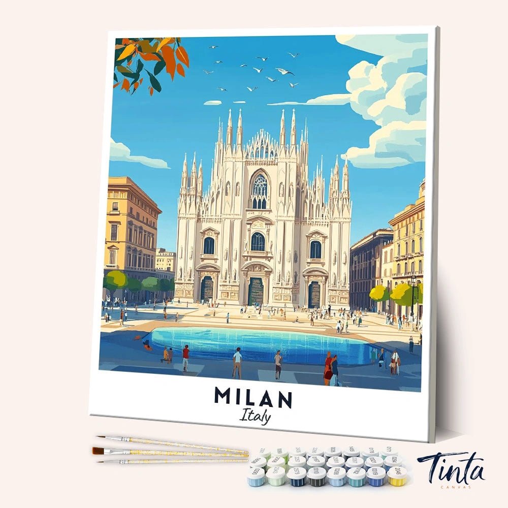 Milán - Póster de viaje