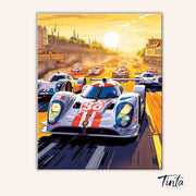 Full Throttle Glory paint by numbers kit