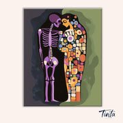 Life and Death paint by numbers kit
