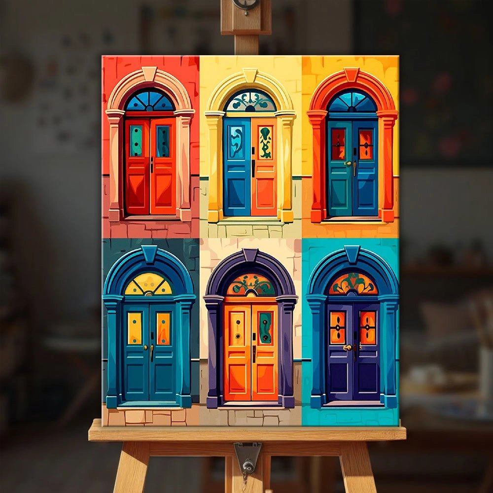 Choosing a Path paint by numbers kit